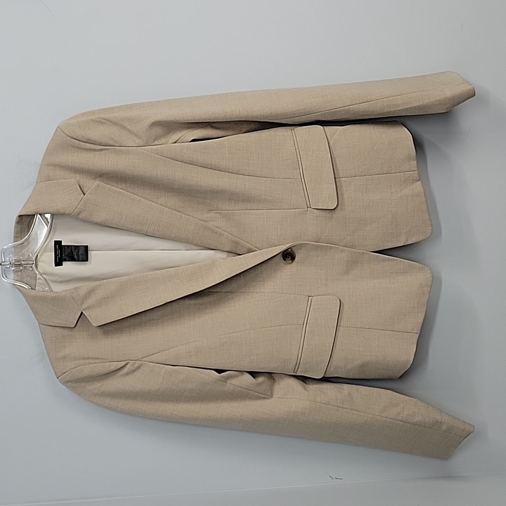 Ann Taylor Factory Beige Blazer